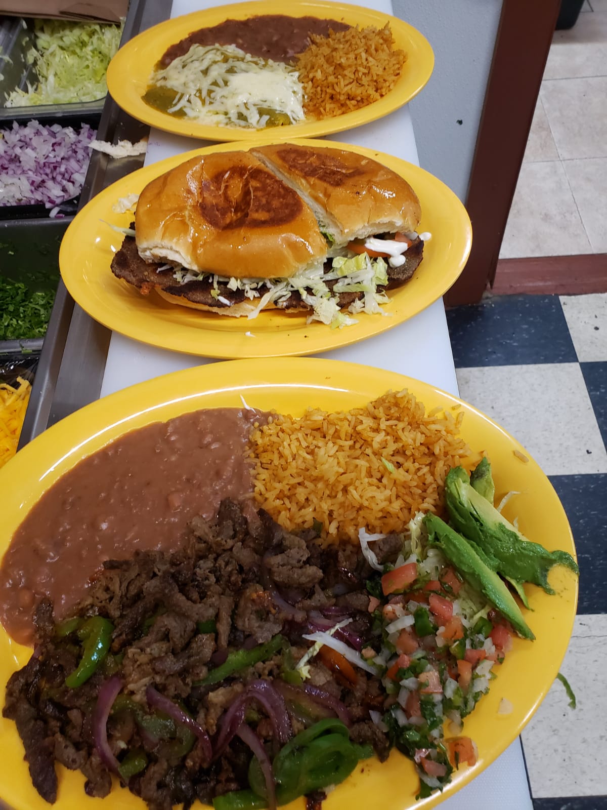 Fresh Mexican food served at Taqueria