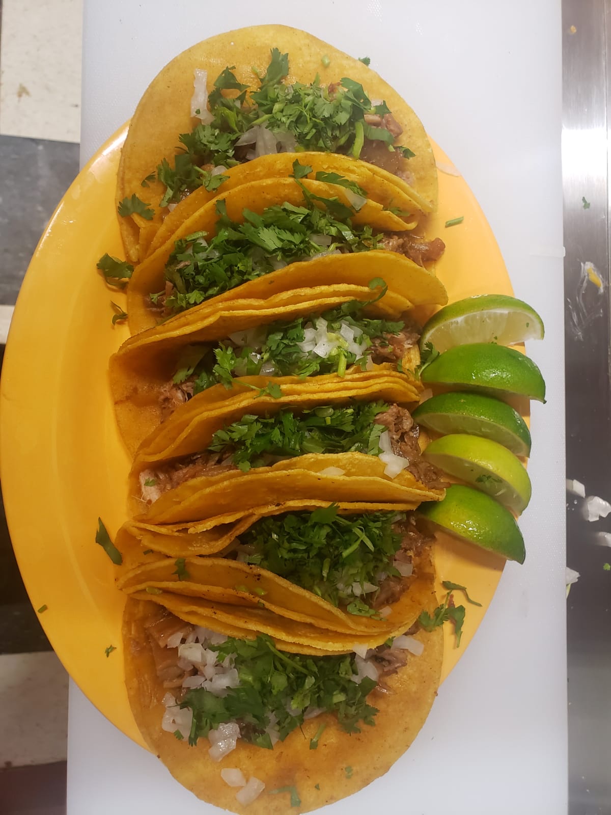 Fresh food at Taqueria